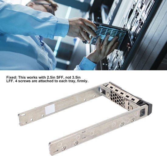 Harde Schijf Lade Universele 2.5in Hoge Kwaliteit SAS Carrier voor PowerEdge Servers T310 R410 R510 R610 R710