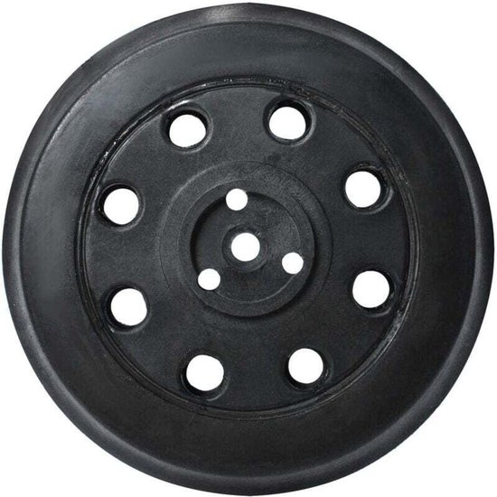 Harde schuurpad Ø 125 mm Geschikt voor Bosch PEX 12 125 400 A ronde houder met 8 gaten