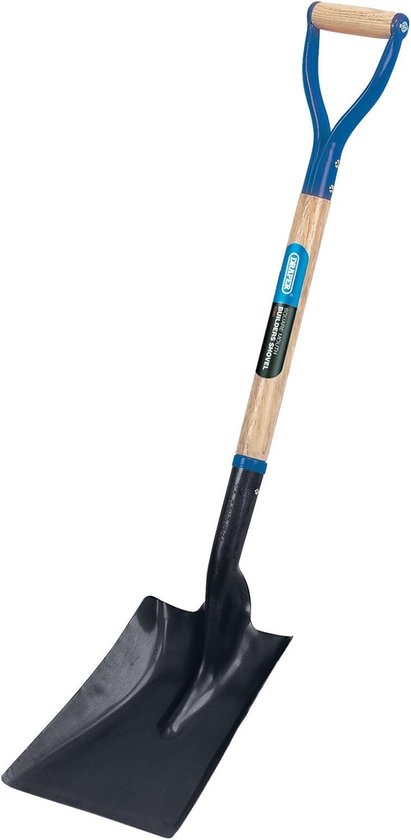 Hardhout Shafted Vierkante Mond Bouwers Schop - Blauw