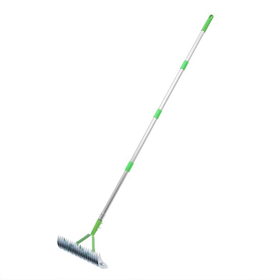 Hark - Multihark - Bladharken - Tuinhark – Voor Tuin & Grondonderhoud – Groen van Merkloos	