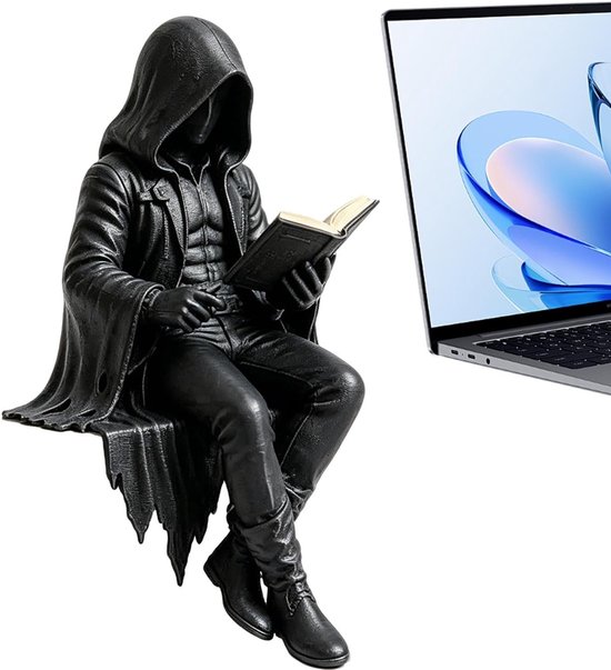 Hars Fantasy Robed Beeldje Goth Desk Decor Spooky