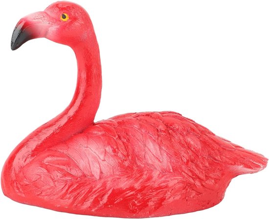 Hars Flamingo Standbeeld Levendig Flamingo Sculpturen Buiten voor Visvijverzwembad, Uitstekende Decoratie voor Je Tuin, Materiële Hars (#1)