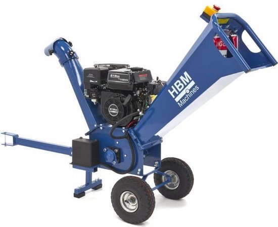 HBM 4-takt 7 PK benzine hakselaar van Merkloos	