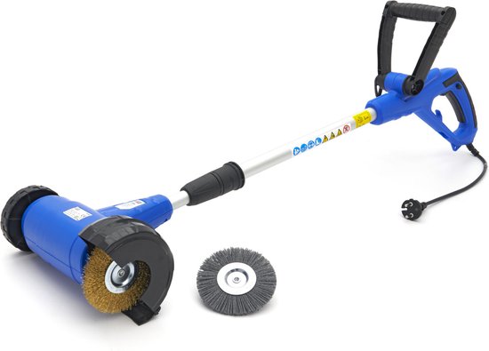 HBM Elektrische Onkruidborstel Voegborstel Inclusief 2 Borstelwielen 400 Watt van HB