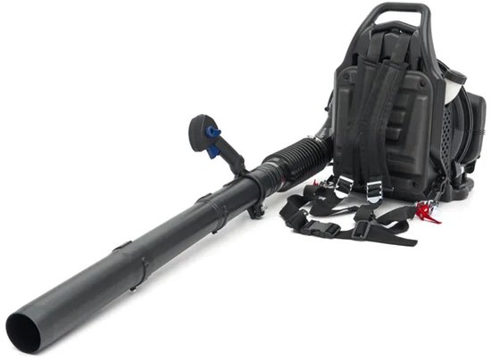 HBM Ruggedragen bladblazer 63 cc 2-takt benzine van Merkloos	