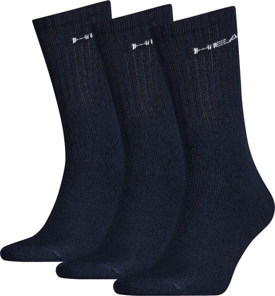 HEAD® Unisex Crew Socks, 3-pack - zachte katoenmix, effen kleur van HEAD