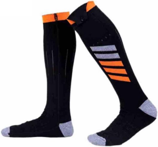 Heated Socks - Electric Socks voor Mannen en Vrouwen met 3 Warmte-instellingen - Voetverwarmer voor Winter, Kamperen, Jagen, Skiën, Buitenactiviteiten - Warme Sokken van Merkloos	