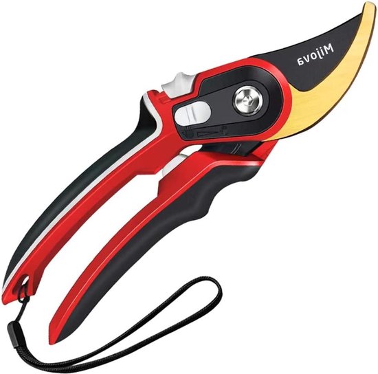 Heavy Duty Gardening Secateurs - Rust Resistant Stainless Steel Blades - Professional Garden Tools van Merkloos	