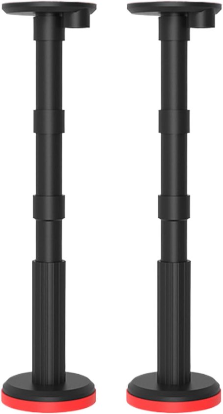 Hefbeugel Steunpaal - Telescopische Steunstang - Kast Installatie - Verstelbaar Ondersteuningssysteem - 18-44 cm - Meerkleurig