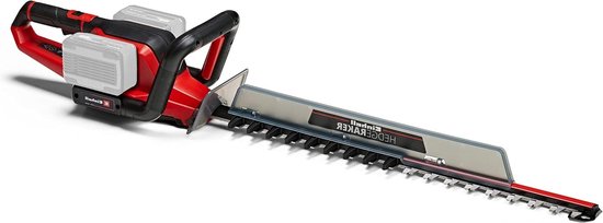 Heggenschaar accu Einhell Ge-Ch 36/65 Li-Solo Power X-Change Li-Ion 2X 18 V 65 Cm Zaaglengte 30 Mm Tandafstand Draaibare Handgreep Zonder Accu En Lader Rood-Zwart. Heggenschaar accu van Einhell