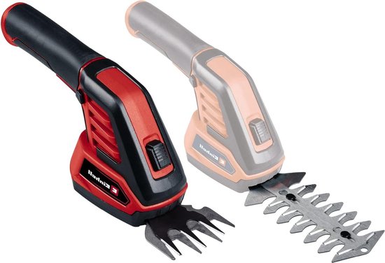 Heggenschaar accu Einhell gras- en struikschaar GC-CG 36/70 Li WT 36V 2.0 Ah Li-ion accu 70 mm grasschaar 110 mm struikschaar incl. laadkabel Heggenschaar accu van Einhell