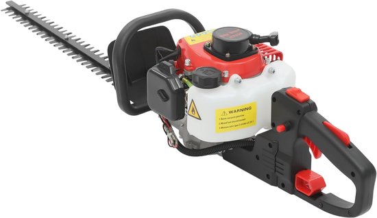 Heggenschaar Benzine - Snoeischaar Krachtig - Tuinonderhoud Struiken - Met 2-Takt Motor - 56cm Snijblad - Zwart