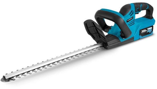 Heggenschaar - Elektrische Heggenschaar - Tuintrimmer - Haagtrimmer - 2 Accu's - Oplader - 2 in 1 - Makkelijk - Extra Accessoires - Lange Gebruiksduur - 18V - Veiligheid Systeem van VONROC