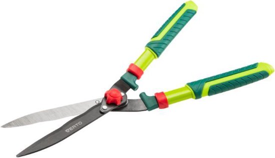 Heggenschaar Gegolfd 55 cm. Teflon snijvlak 200 mm. van Merkloos	