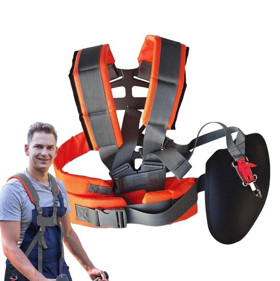 Heggenschaar Harnas - Draagriem Tuingereedschap - Comfortabel Snoeien - Ergonomische Gewichtsverdeling - Verstelbaar - Zwart