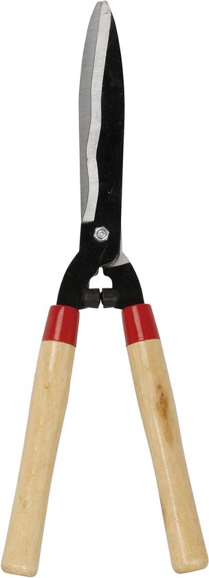 Heggenschaar - Snoeischaar Tuin - Tuinonderhoud - Gekartelde bladen - 51 cm - Beige grijs
