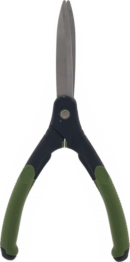Heggenschaar/snoeischaar met teflon bovenblad/snijblad 41 cm - Tuinier gereedschap - Scharen voor heggen van Merkloos	