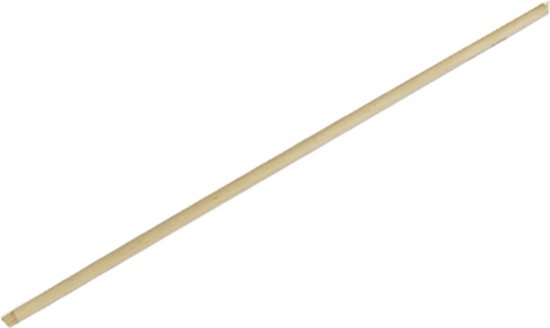 Hendrik Jan - Bezemsteel - Espenhout - 130 cm van Hendrik Jan