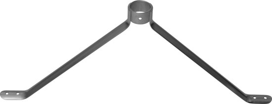 Hendrik Jan - Bezemsteelhouder - Verzinkt - Groot - 28 mm steel van Hendrik Jan