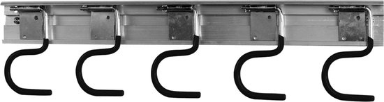 Hendrik Jan - Gereedschaphaken op rail - 5 stuks van Hendrik Jan