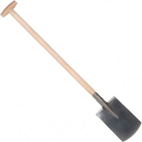 Hendrik Jan - Spade - Compact - Gepolijst - Steel 90 cm - Essenhout van Hendrik Jan