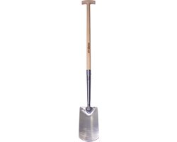 Hendrik Jan Spade - Gesmeed en gepolijst - Met 90 cm essenhouten steel van Hendrik Jan