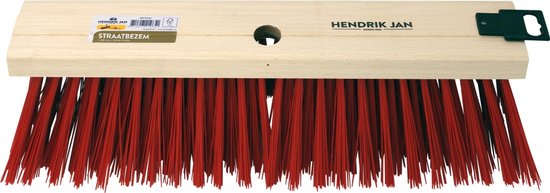 Hendrik Jan - Straatbezem - Harde kunstvezels - 35 cm van Hendrik Jan