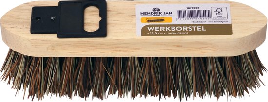 Hendrik Jan - Werkborstel - Harde natuurvezels - 19,5 cm van Hendrik Jan