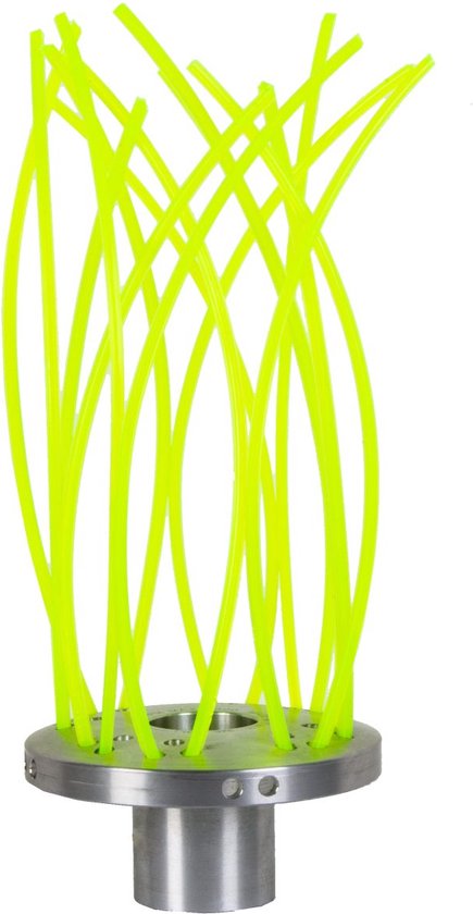 Henko 4004 onkruidtools Medusa maaikop – draadkop Aluminium - Onkruidbestrijding - Bosmaaierkop - Onkruid verwijderen - gras trimmers - Draadspoel - Maaikop bosmaaier universeel - Hoveniers - Maaikop vervangen - Grastrimmer draad - Stihl onderdelen van Henko