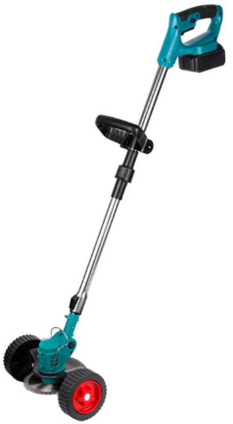 Hennova Onkruidborstel - Grasmaaier - Bosmaaier - Elektrische snoeischaar - Verstelbaar in lengte - 3 Verschillende snijbladen - 2 Accu's - 1500 W - 15000 mAh van Merkloos	