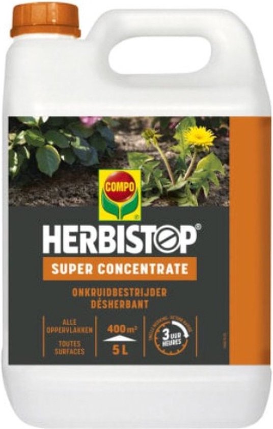 Herbistop SUPER ALLE OPPERVLAKKEN 200 M² 2,5 L van Merkloos	