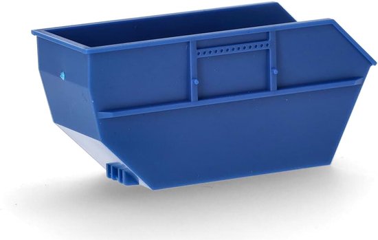 Herpa Accessoires grote schuifladen (2 stuks) in schaal 1:87, miniatuur, kunststof, blauw