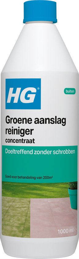 HG groene aanslagreiniger concentraat 1L van Merkloos	