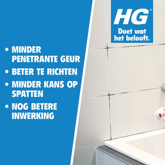 HG Schimmel & Aanslagreiniger Schuimspray - 6 x 500 ml - Voordeelverpakking