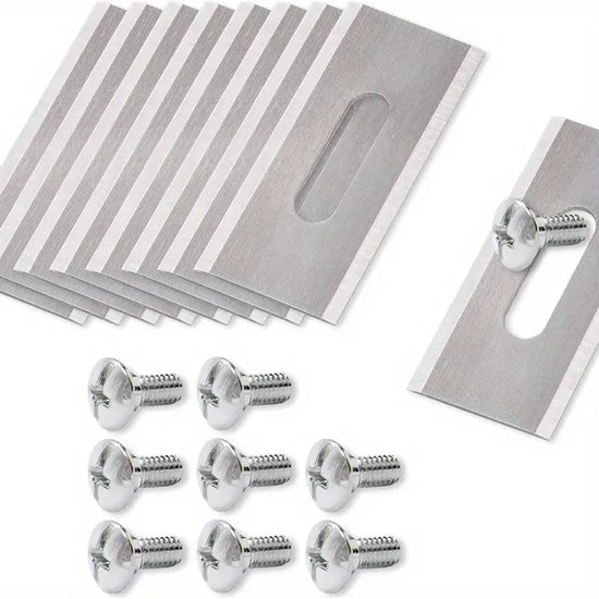 HHHK - Robotmaaiermessen RVS - Gardena - Husqvarna - Florabest - McCulloch - Grasmaaier robot messen - 30 stuks van HHHK