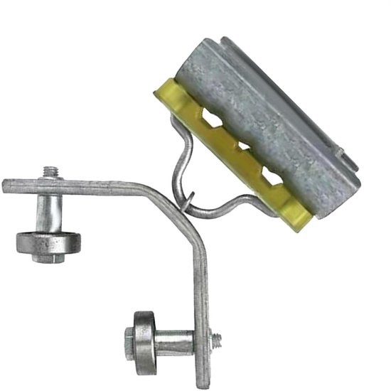 Hijskraan Loopwiel - Hijsring Ophangsysteem - Zwaar Materiaal Verplaatsen - Flexibele Montage - 299 gram - Metaal