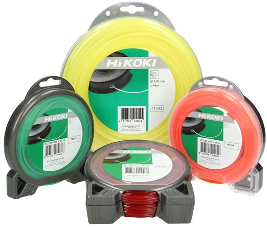 HiKOKI Maaidraad 2.0mm x 15m - groen - vierkant - 781021