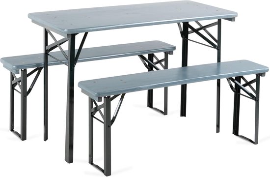 Hirschgarten 2x Biertafelset voor balkon van HI