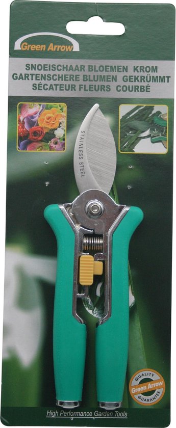 Hofftech Snoeischaar - Krom Blad - Knipvergrendeling - 15 cm - Veilig en Precisie van Hofftech
