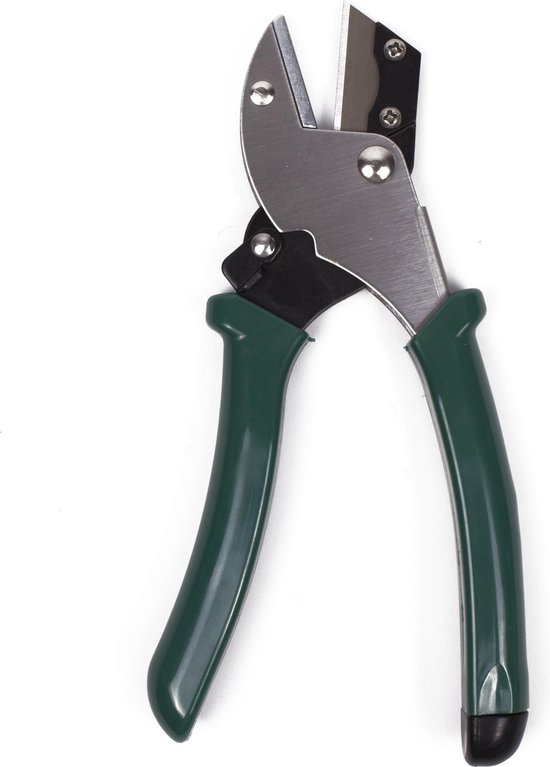 Hofftech Snoeischaar - Verwisselbaar Mes - Veiligheidsvergrendeling - 18 cm - Inclusief 6 reservemesjes van Hofftech