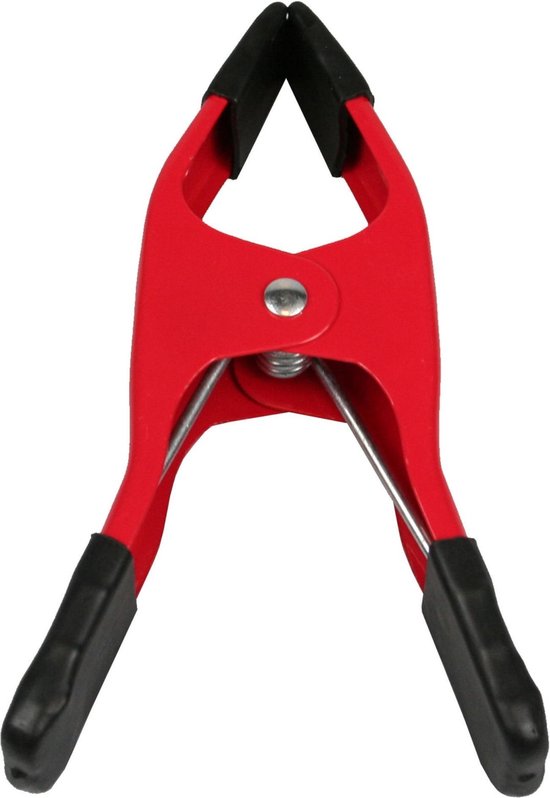 Hofftech Zeilklem / Marktklem Rood + ISO - 150 mm. van Hofftech