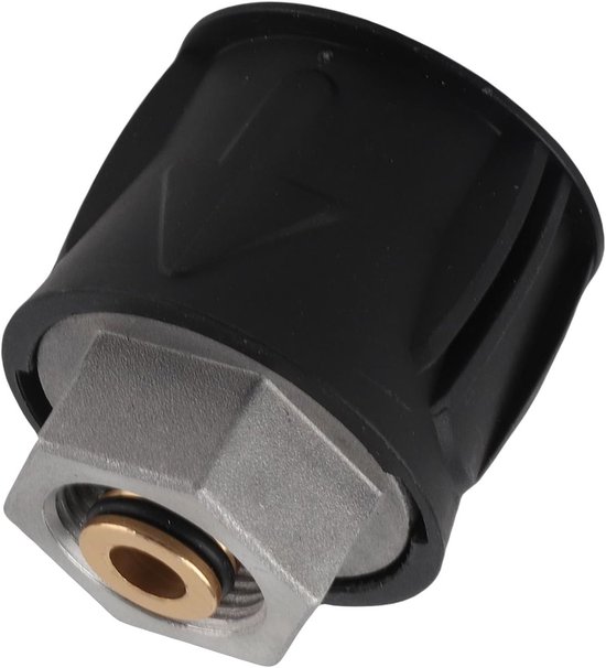Hoge Drukslang Adapter voor Hogedrukreiniger, M22 14mm Vrouwelijk naar M22 14mm Mannelijk, Snelle Koppeling voor Efficiënt Reinigen van Merkloos	