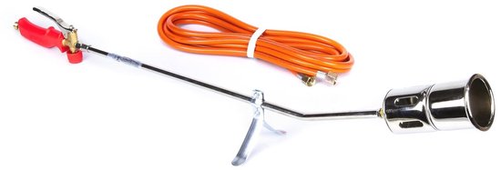Hoge prestaties gasbrander met 5m propaanslang voor onkruidverdelging en bitumen lassen van Merkloos	