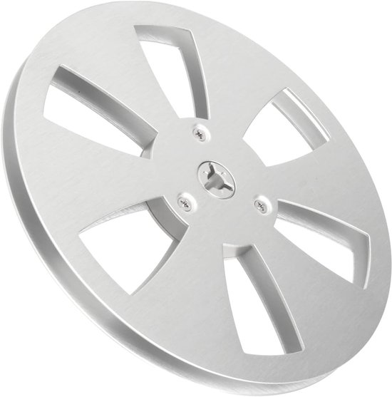 Hoge Sterkte 1/4 7 Inch Aluminium Lege Spoel - Vervanging van Bandrecorder - Voor Opnameliefhebbers en Audioprofessionals van Merkloos	