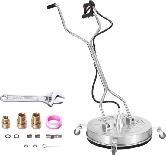 Hogedruk Oppervlaktereiniger - 609,6 mm - Max. 4000 PSI - Dubbel Sproeisysteem van TMBK