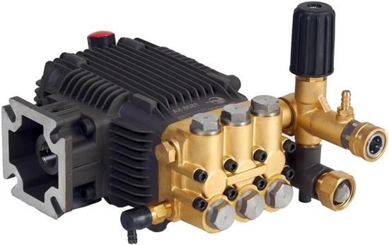 Hogedruk Pomp - Krachtige Pomp - Reiniging Buiten - Keramische Zuiger - 3000 PSI - Zwart