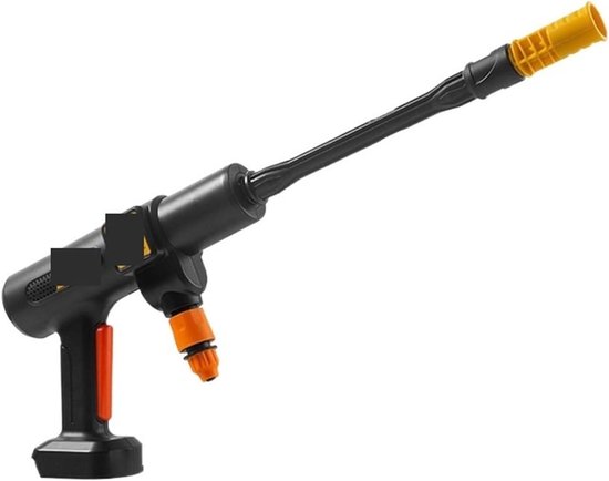 Hogedruk Reiniger - Waterpistool Tuin - Auto Wassen - Borstelloze Motor - 200 Bar - Zwart Geel