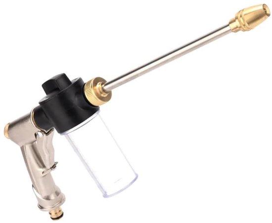 Hogedruk Waterpistool Tuinslang Verstelbaar – Sproeipistool voor Tuin en Auto – Instelbare Waterstraal – Voor Reiniging en Bewatering van Merkloos	