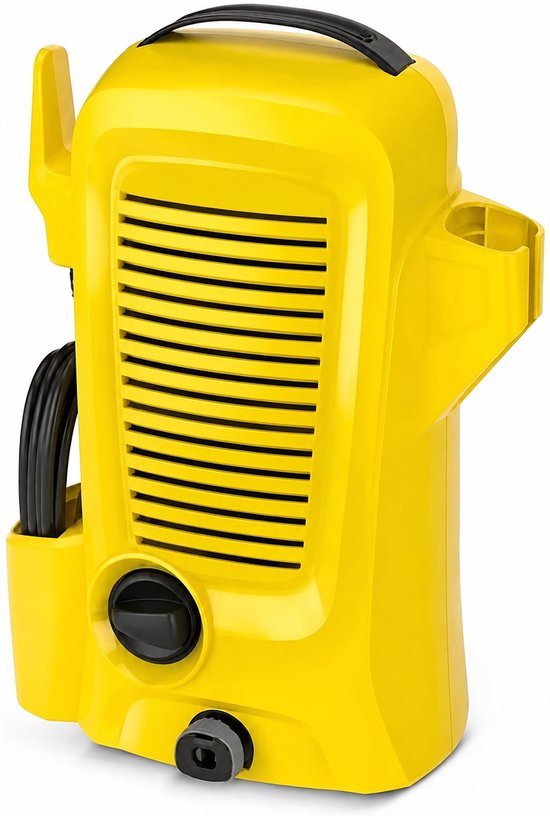 Hogedrukreiniger 110 Bar – 1400W – 360 L/u – 3 Meter Hogedrukslang – Vuilfrees – Geel