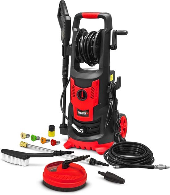 Hogedrukreiniger 2100 W - 165 Bar - Elektrisch - Voor Tuin En Auto - Waterkrachtreiniger